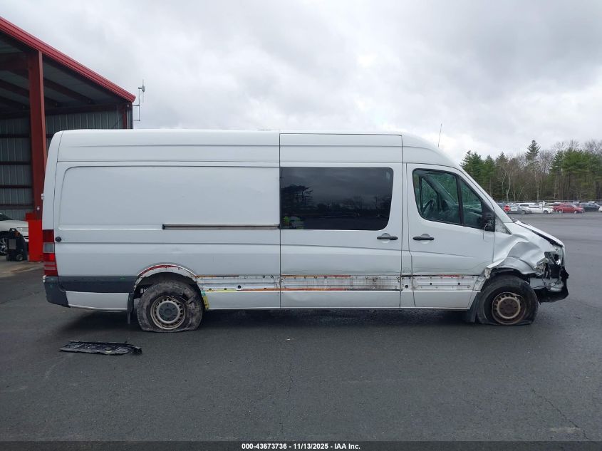 2017 Mercedes-Benz Sprinter 2500 High Roof V6 VIN: WD4PE8CD8HP550312 Lot: 43673736