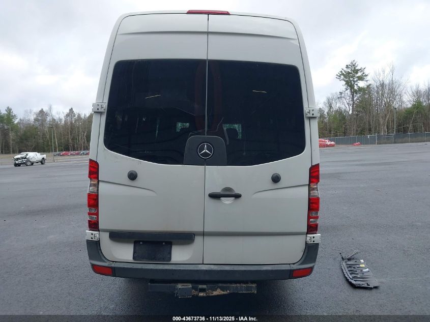 2017 Mercedes-Benz Sprinter 2500 High Roof V6 VIN: WD4PE8CD8HP550312 Lot: 43673736