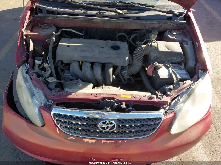 2006 Toyota Corolla Ce VIN: 1NXBR32E16Z681422 Lot: 43673744