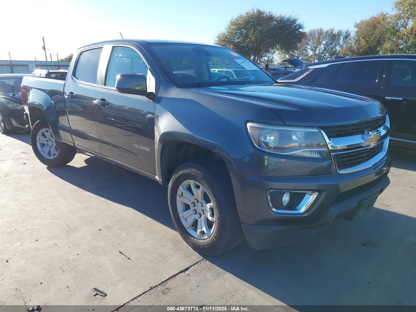 2016 CHEVROLET COLORADO LT - 1GCGTCE36G1100425