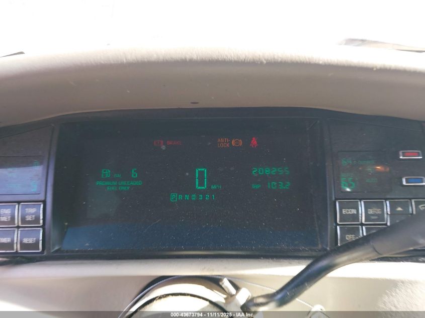 1995 Cadillac Deville VIN: 1G6KD52B5SU284345 Lot: 43673794