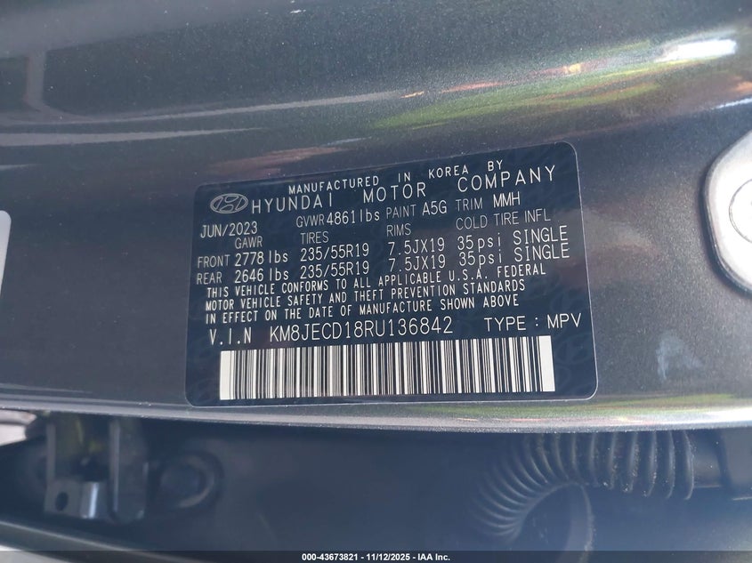 2024 HYUNDAI TUCSON HYBRID LIMITED - KM8JECD18RU136842