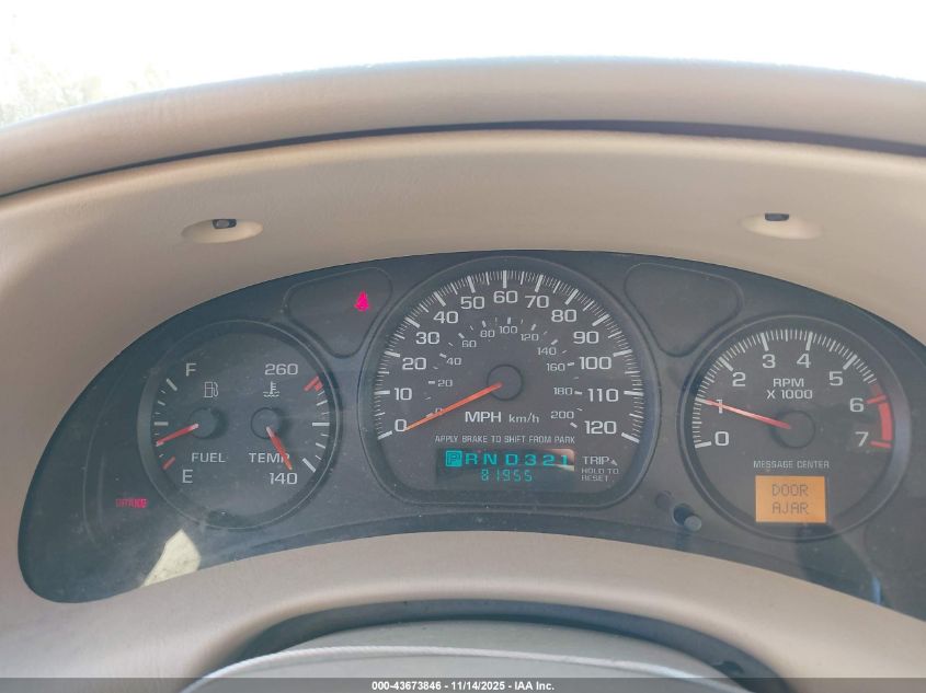 2001 Chevrolet Impala Ls VIN: 2G1WH55K219140934 Lot: 43673846