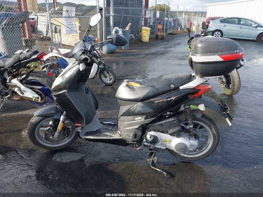 2009 Aprilia Sportcity One 125 VIN: ZD4SGC00394001174 Lot: 43673862