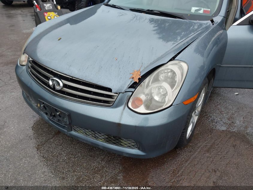 2006 Infiniti G35X VIN: JNKCV51F06M604422 Lot: 43673863