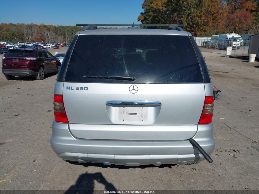 2005 Mercedes-Benz Ml 350 4Matic VIN: 4JGAB57E65A566996 Lot: 43673876