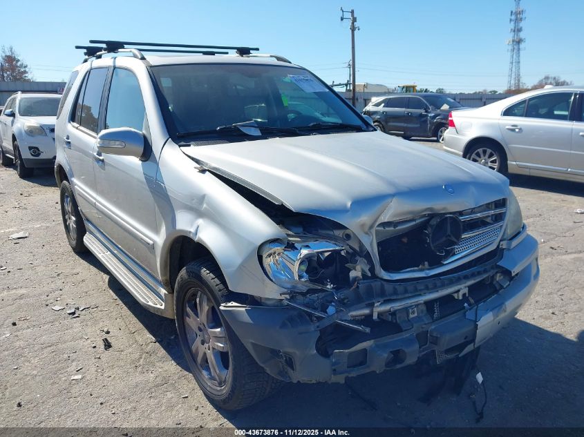 2005 Mercedes-Benz Ml 350 4Matic VIN: 4JGAB57E65A566996 Lot: 43673876