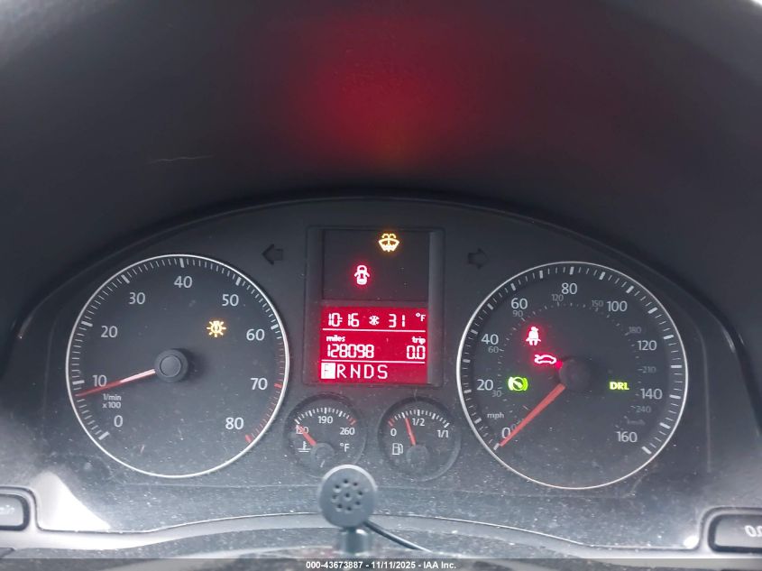 2009 Volkswagen Jetta Se VIN: 3VWRM71K49M097215 Lot: 43673887