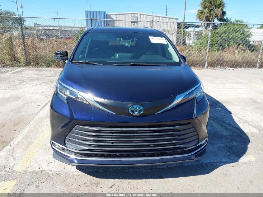 2021 Toyota Sienna Xle VIN: 5TDYRKEC3MS029177 Lot: 43673889