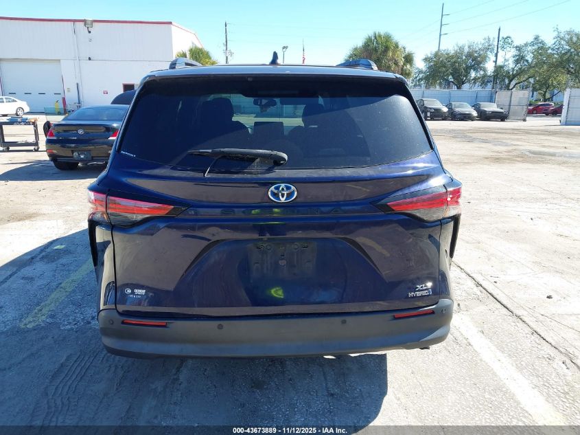 2021 Toyota Sienna Xle VIN: 5TDYRKEC3MS029177 Lot: 43673889