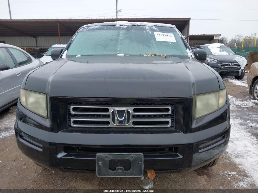 2007 Honda Ridgeline Rt VIN: 2HJYK16227H506281 Lot: 43673922