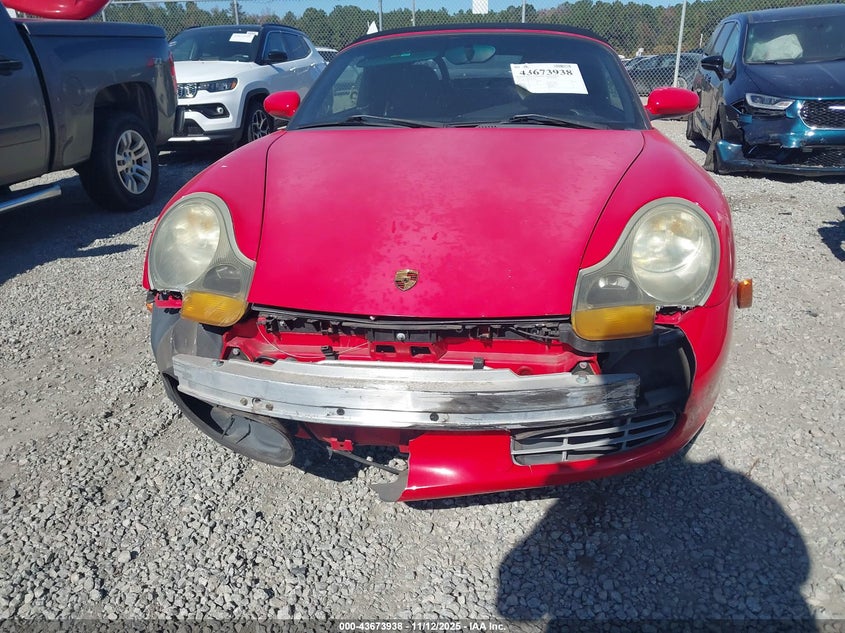 1999 Porsche Boxster VIN: WP0CA2987XU625707 Lot: 43673938