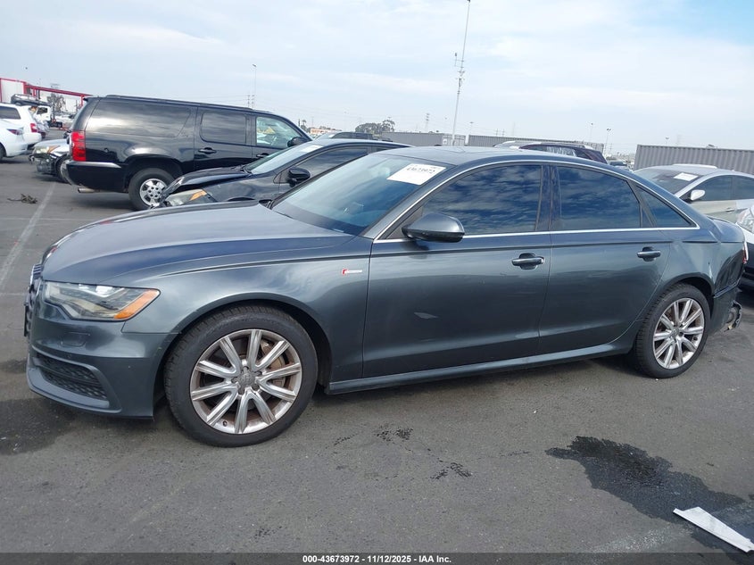 2015 Audi A6 3.0T Premium Plus VIN: WAUFGAFC4FN017924 Lot: 43673972