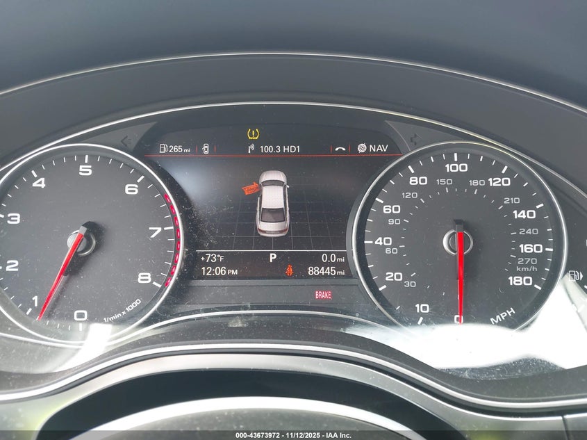 2015 Audi A6 3.0T Premium Plus VIN: WAUFGAFC4FN017924 Lot: 43673972