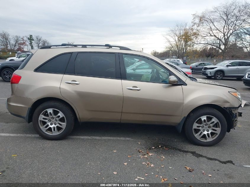 2008 Acura Mdx Technology Package VIN: 2HNYD28448H502957 Lot: 43673974