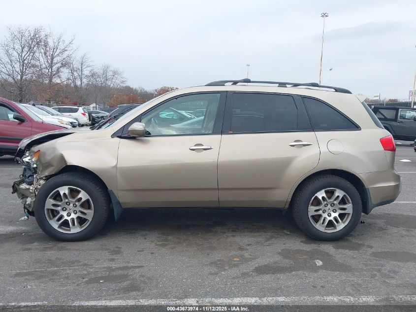 2008 Acura Mdx Technology Package VIN: 2HNYD28448H502957 Lot: 43673974