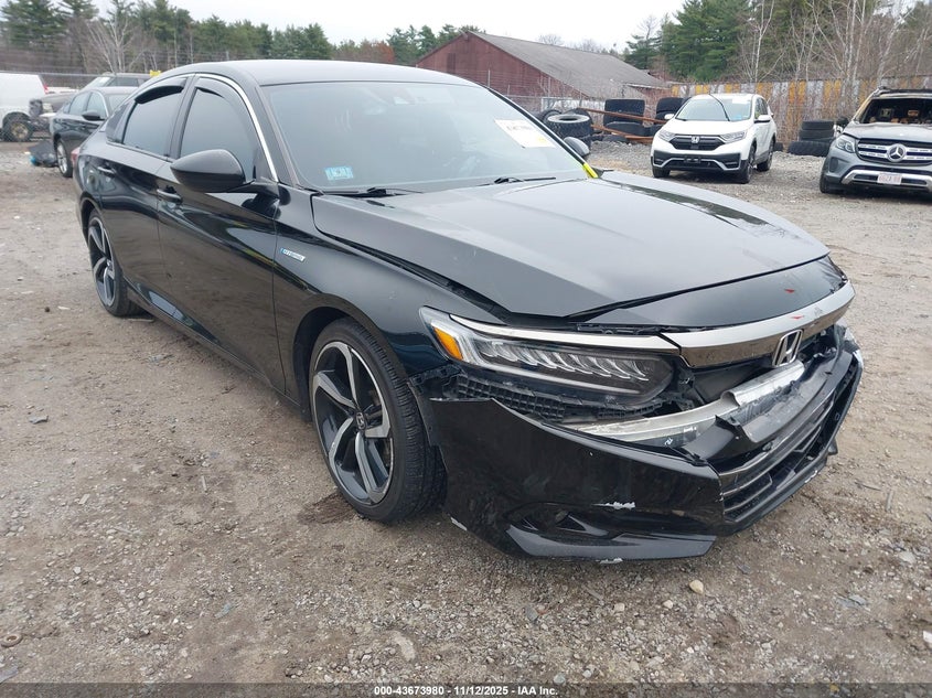 2022 HONDA ACCORD HYBRID SPORT - 1HGCV3F25NA017078