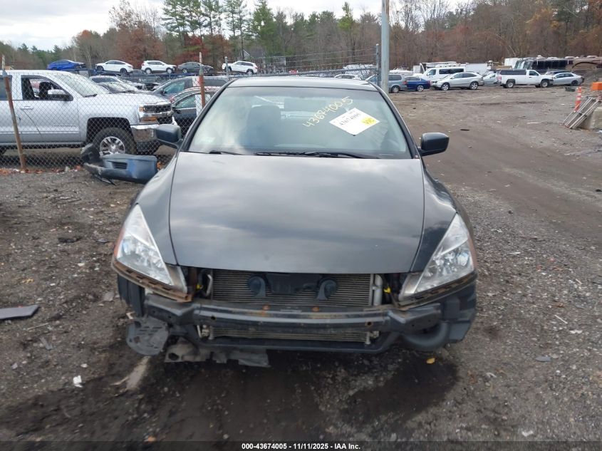 2006 Honda Accord 2.4 Lx VIN: 1HGCM56436A054972 Lot: 43674005