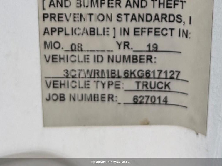 3C7WRMBL6KG617127 2019 RAM 5500 photo no. 3