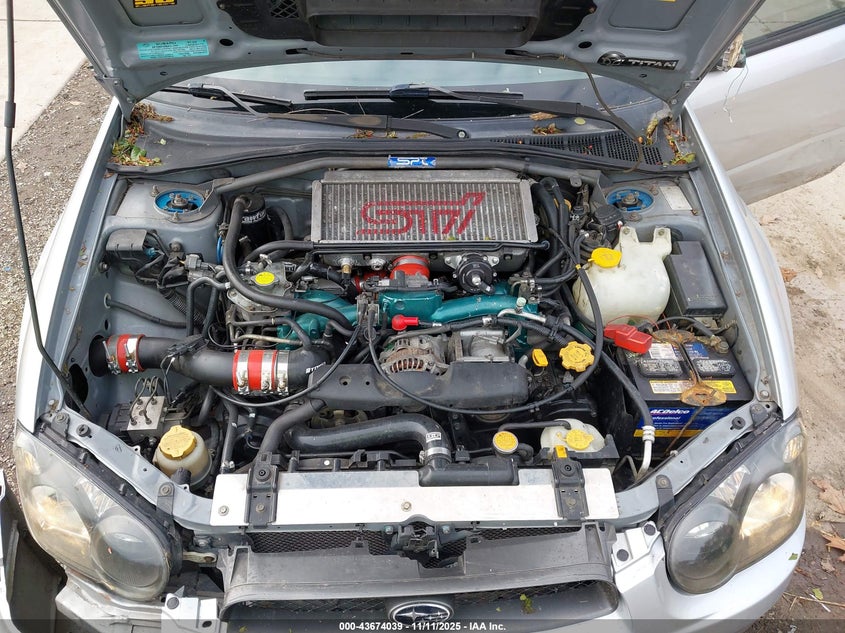 2004 Subaru Impreza Wrx VIN: JF1GD29654G524169 Lot: 43674039