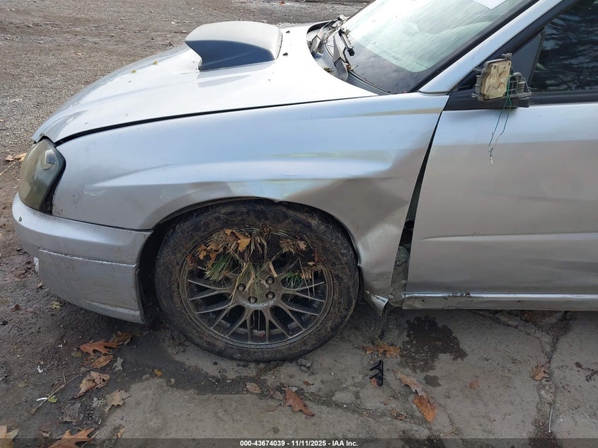 2004 Subaru Impreza Wrx VIN: JF1GD29654G524169 Lot: 43674039