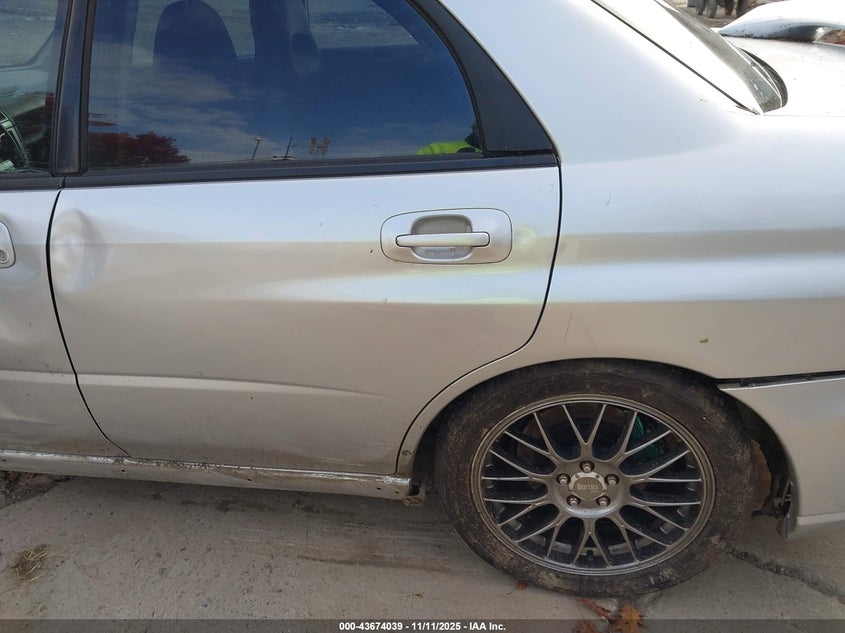 2004 Subaru Impreza Wrx VIN: JF1GD29654G524169 Lot: 43674039