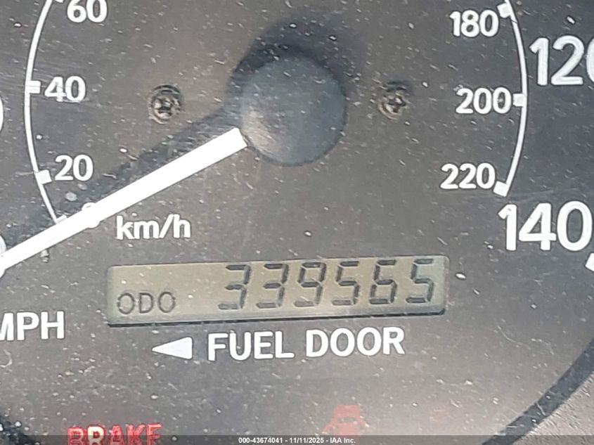 2001 Toyota Camry Le VIN: 4T1BG22K21U836008 Lot: 43674041