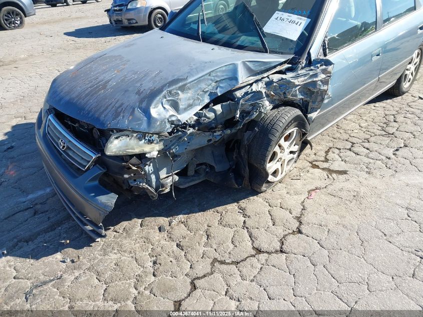 2001 Toyota Camry Le VIN: 4T1BG22K21U836008 Lot: 43674041