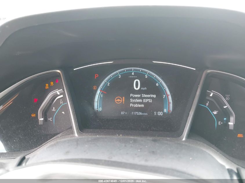 2017 Honda Civic Ex VIN: 19XFC2F73HE045275 Lot: 43674049