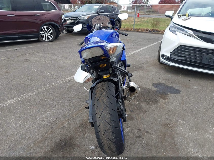 2007 Suzuki Gsx-R600 VIN: JS1GN7DA072106646 Lot: 43674064