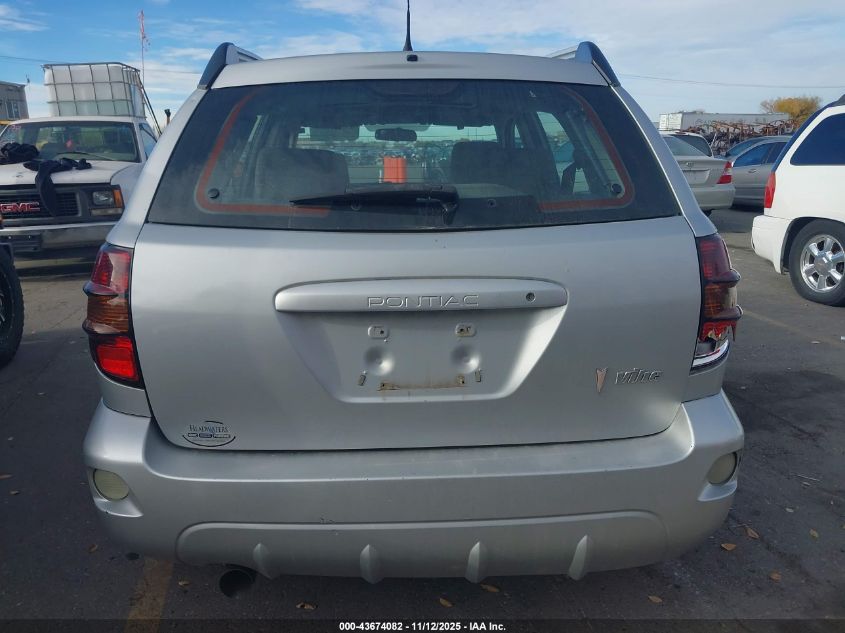 2007 Pontiac Vibe VIN: 5Y2SL65857Z418366 Lot: 43674082