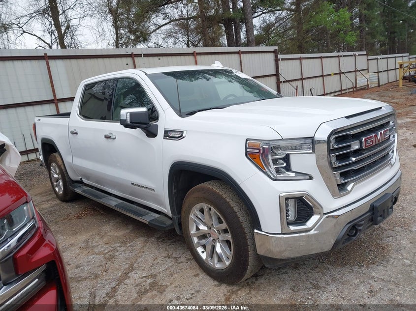 2021 GMC SIERRA 1500 4WD  SHORT BOX SLT/4WD  STANDARD BOX SLT
