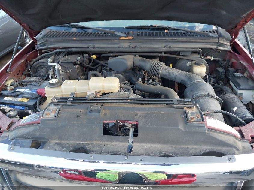 2003 Ford F-250 Lariat/Xl/Xlt VIN: 1FTNX21L03EA22299 Lot: 43674102