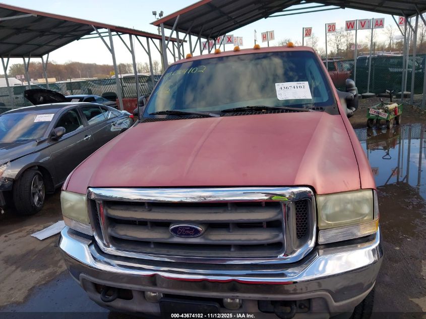2003 Ford F-250 Lariat/Xl/Xlt VIN: 1FTNX21L03EA22299 Lot: 43674102