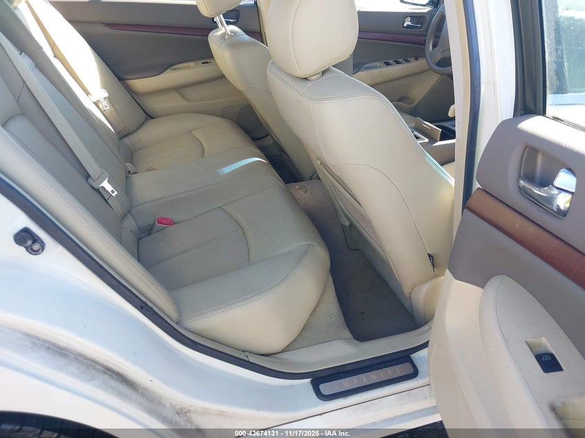 2008 Infiniti G35X VIN: JNKBV61FX8M260568 Lot: 43674131