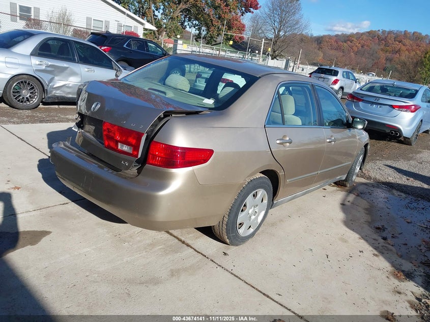 1HGCM56465A187871 2005 HONDA ACCORD photo no. 4