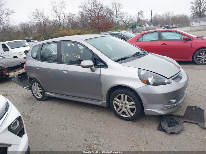 JHMGD38638S063654 2008 HONDA FIT photo no. 13