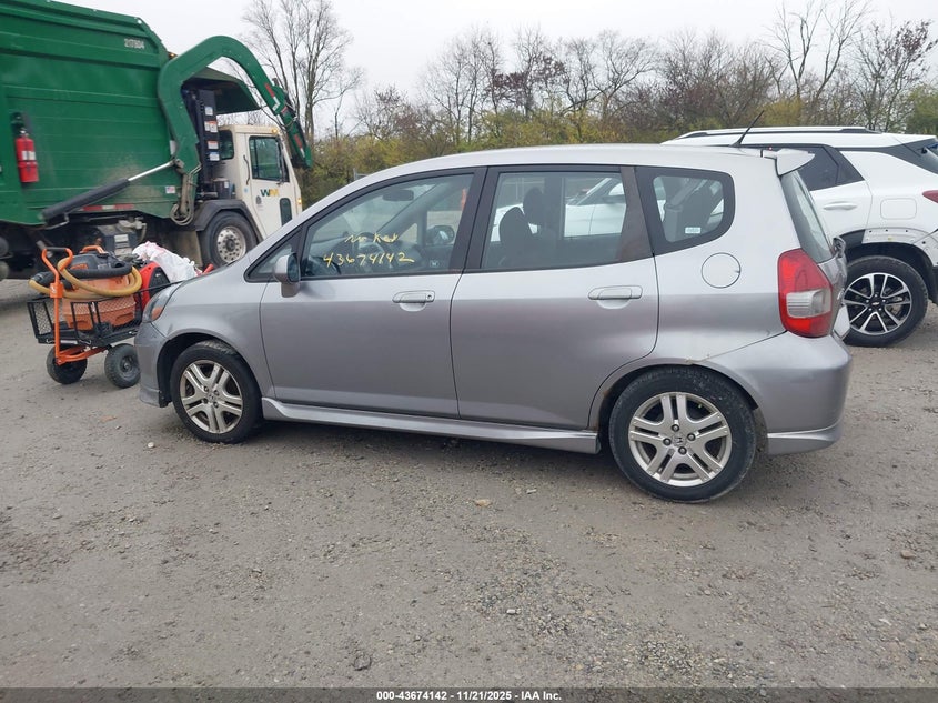 JHMGD38638S063654 2008 HONDA FIT photo no. 14