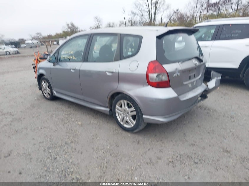JHMGD38638S063654 2008 HONDA FIT photo no. 3