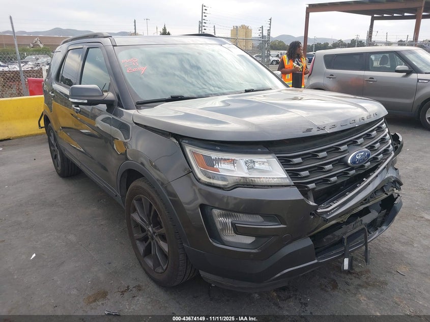 2017 FORD EXPLORER XLT - 1FM5K8D84HGD04798