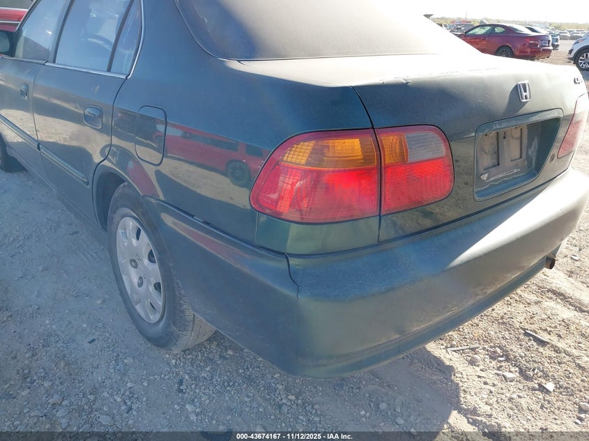 1999 Honda Civic Value Package VIN: 2HGEJ6618XH519357 Lot: 43674167