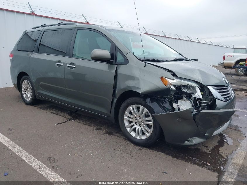 TOYOTA SIENNA XLE V6 8 PASSENGER