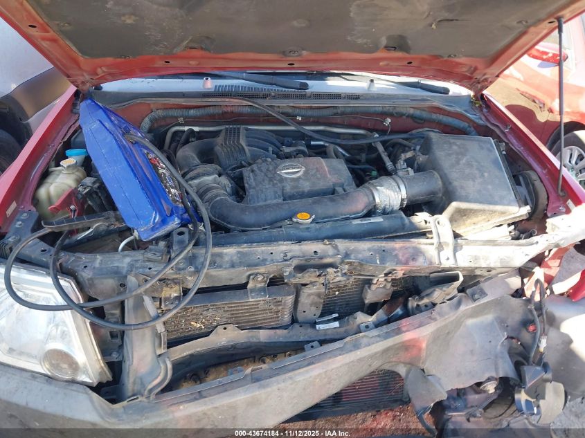 2008 Nissan Xterra X VIN: 5N1AN08U08C535929 Lot: 43674184