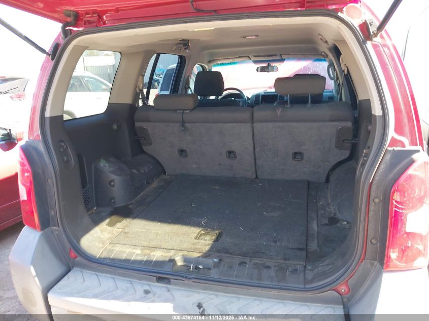 2008 Nissan Xterra X VIN: 5N1AN08U08C535929 Lot: 43674184