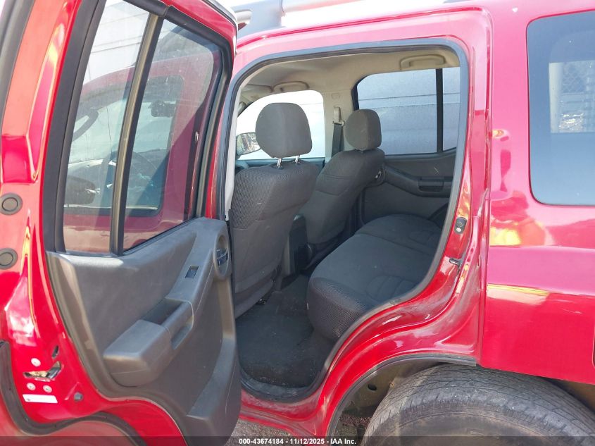 2008 Nissan Xterra X VIN: 5N1AN08U08C535929 Lot: 43674184