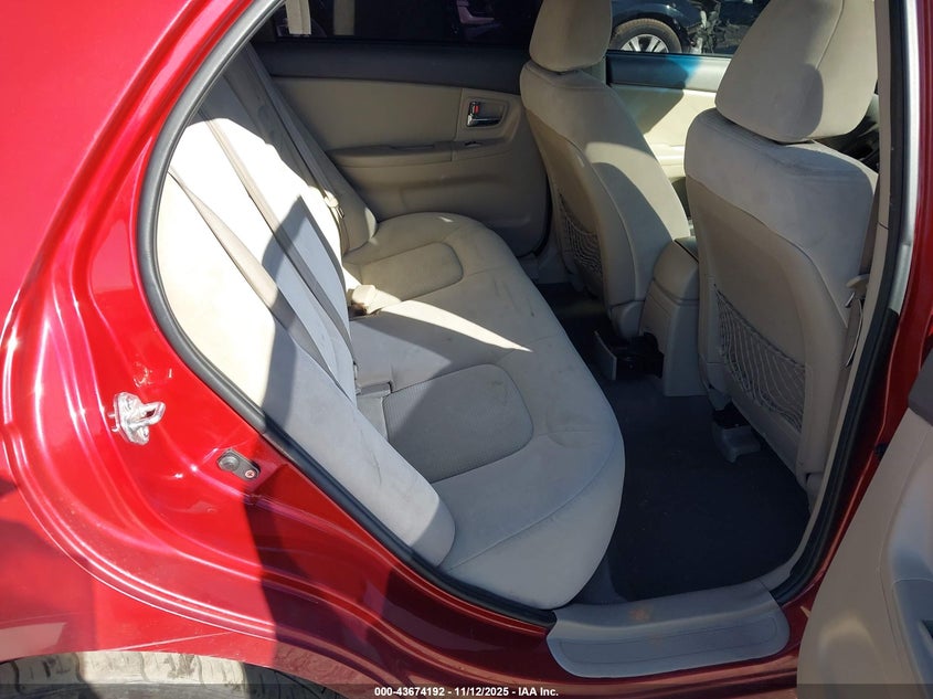 2008 Kia Spectra Ex VIN: KNAFE122685511952 Lot: 43674192