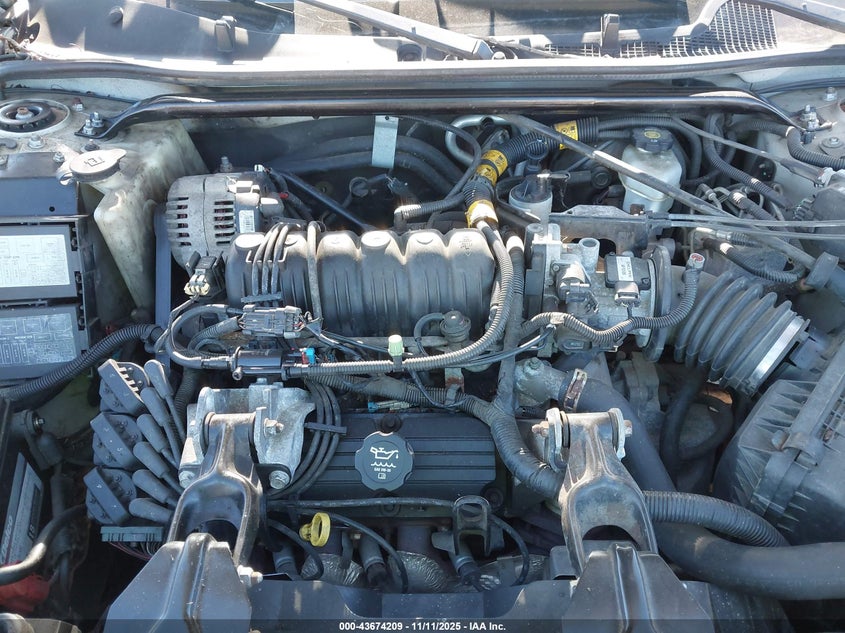 2003 Chevrolet Impala Ls VIN: 2G1WH52K639341825 Lot: 43674209