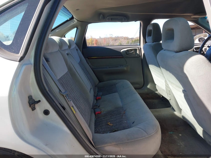 2003 Chevrolet Impala Ls VIN: 2G1WH52K639341825 Lot: 43674209