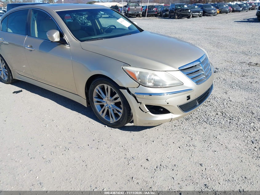 2012 Hyundai Genesis 3.8 VIN: KMHGC4DD1CU171200 Lot: 43674242