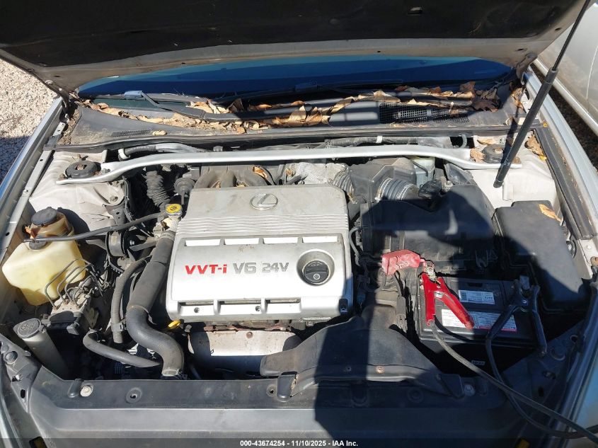 2003 Lexus Es 300 VIN: JTHBF30G035038498 Lot: 43674254